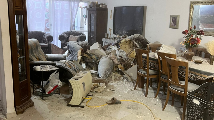 הרס באחת הזירות בשפלה (צילום: שימוש לפי סעיף 27א')