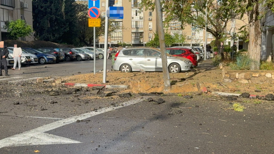 זירת נפילה במרכז הארץ (צילום: תיעוד מבצעי מד"א)
