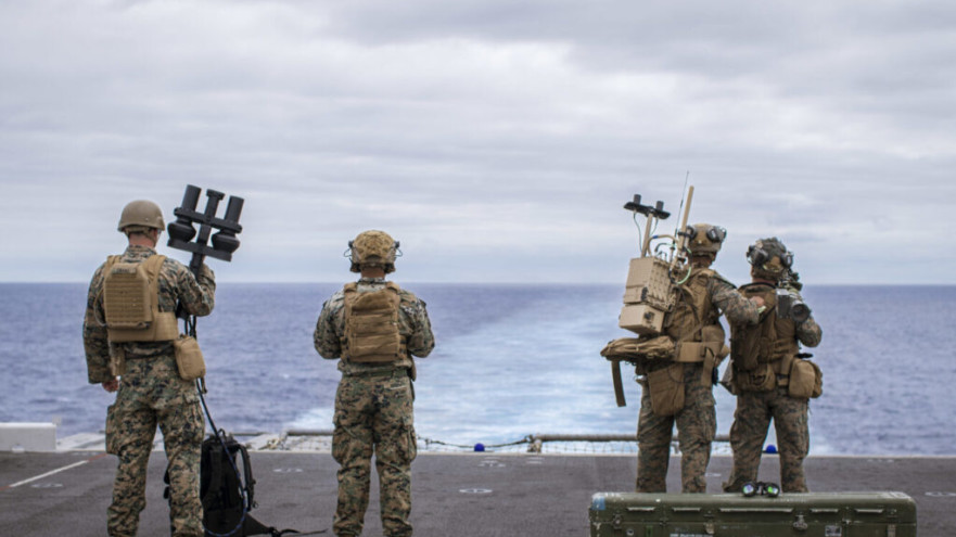 חיילים בחיל הנחתים בצבא ארה"ב (צילום: צבא ארצות הברית)