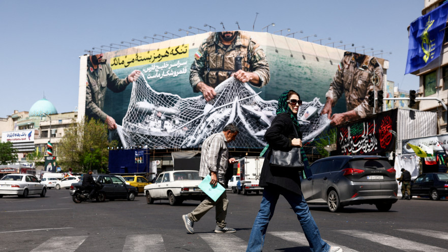 רחובות טהרן (צילום: רויטרס)