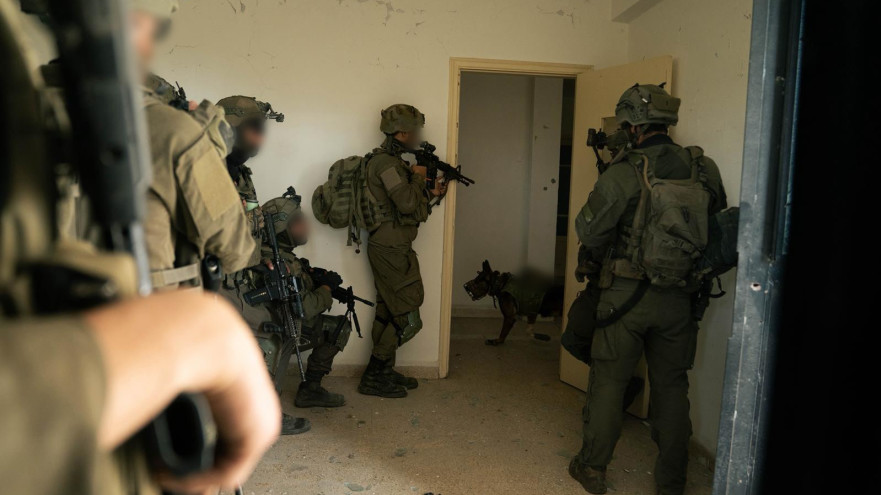 פעילות כוחות חטיבת גבעתי ואיתור אמצעי הלחימה בדרום לבנון (צילום: דובר צה"ל)