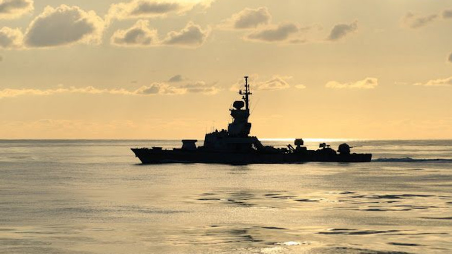 שייטת ספינות הטילים של חיל הים (צילום: דובר צה"ל)