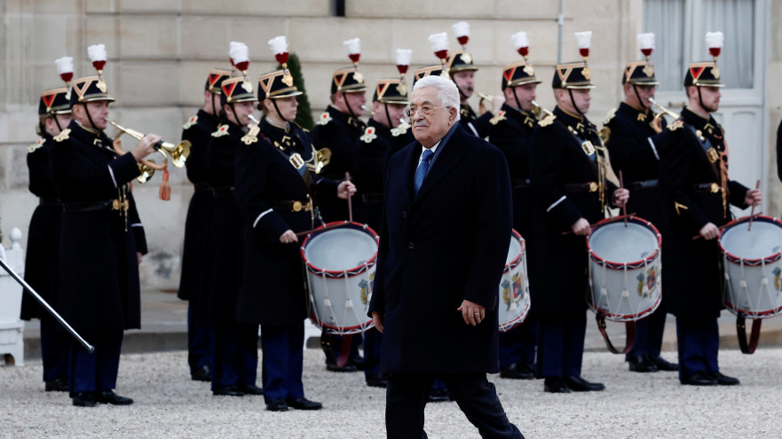 מחמוד עבאס (אבו מאזן) (צילום: REUTERS/Benoit Tessier)