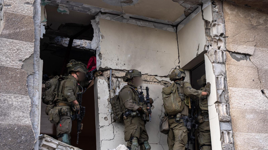 פעולות כוח צה"ל בדרום לבנון (צילום: דובר צה"ל)