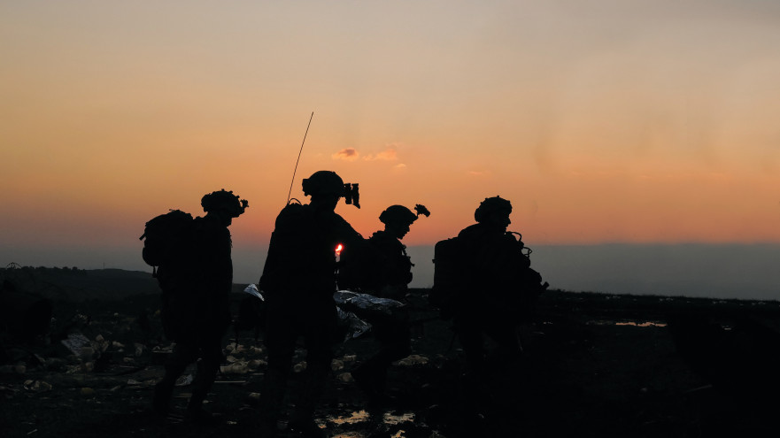 לוחמי צה"ל (צילום: מיכאל גלעדי פלאש 90)