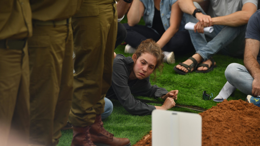 רואי, אלמנתו של איתמר ספיר ז"ל (צילום: אבשלום ששוני)