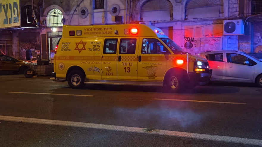 אמבולנס (צילום: תיעוד מבצעי מד"א)