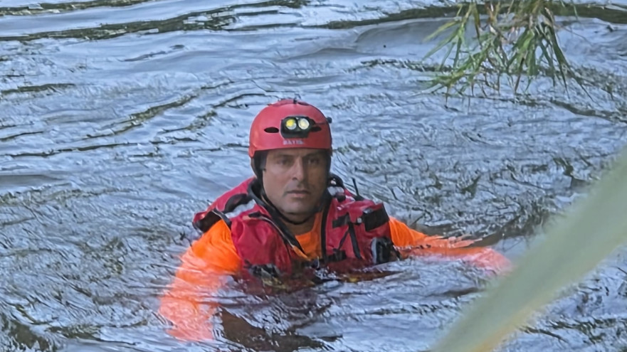 כוחות החילוץ בנהר הירדן  (צילום: דוברות משטרת ישראל)