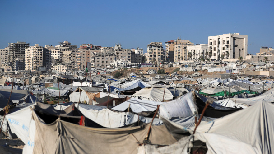 רצועת עזה (צילום: REUTERS/Dawoud Abu Alkas)