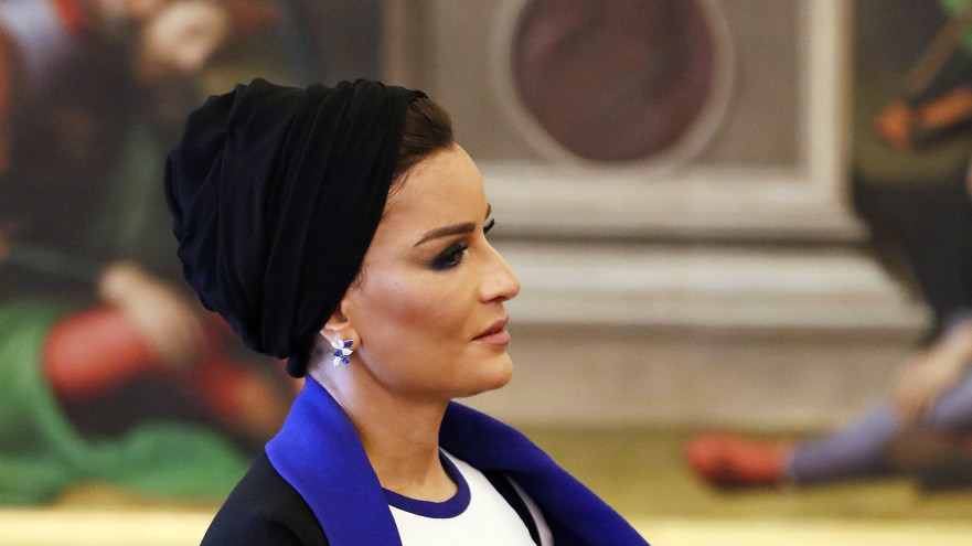 שייח'ה מוזא (צילום: Vatican Pool.GettyImages)