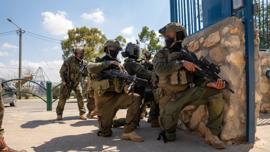 התרגיל הצבאי ביהודה ושומרון  (צילום: דובר צהל)
