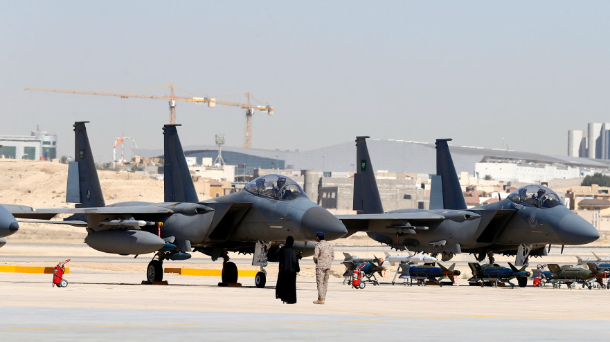 מטוסי F15 סעודיים (צילום: רויטרס)