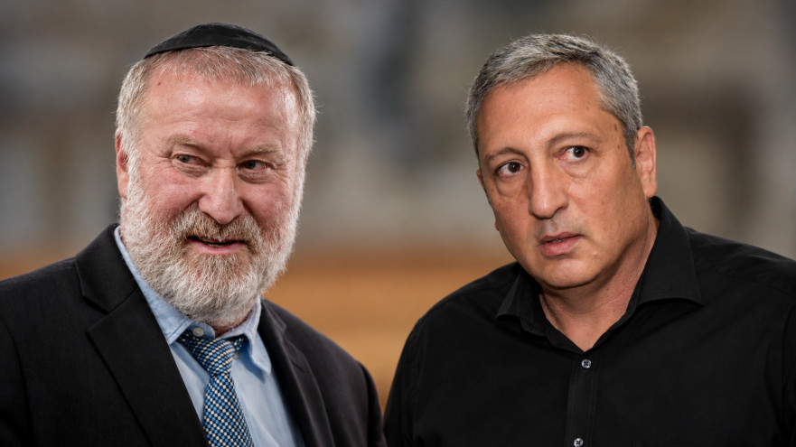 ניר חפץ. אביחי מנדלבליט (צילום: אבשלום ששוני)