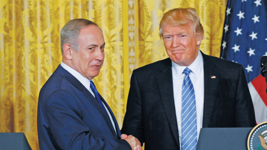דונלד טראמפ, בנימין נתניהו (צילום: רויטרס)