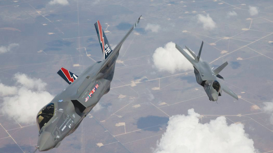 מטוס קרב F35 אף 35 - רויטרס (צילום: רויטרס)