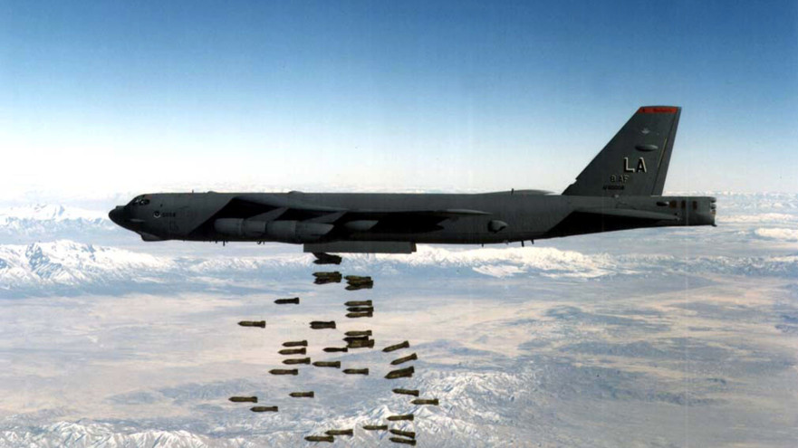 המפציץ האמריקאי 'B-52' (צילום: km/U.S. Air Force Photo REUTERS)