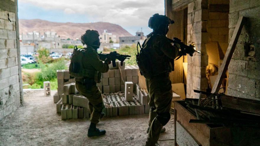 כוחות צה"ל בפעילות ביריחו (צילום: דובר צה"ל)
