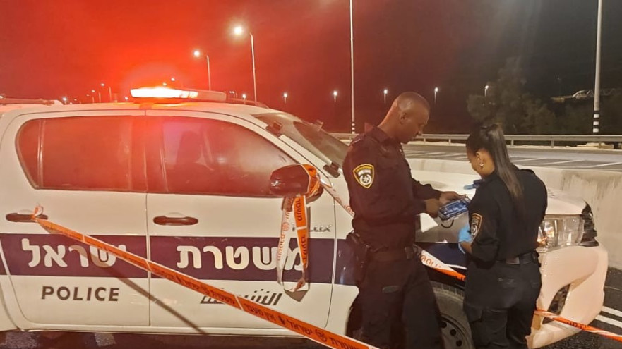 ניידת משטרה (צילום: דוברות המשטרה)