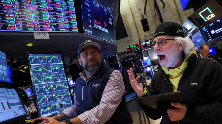 הבורסה בניו יורק (צילום: רויטרס)