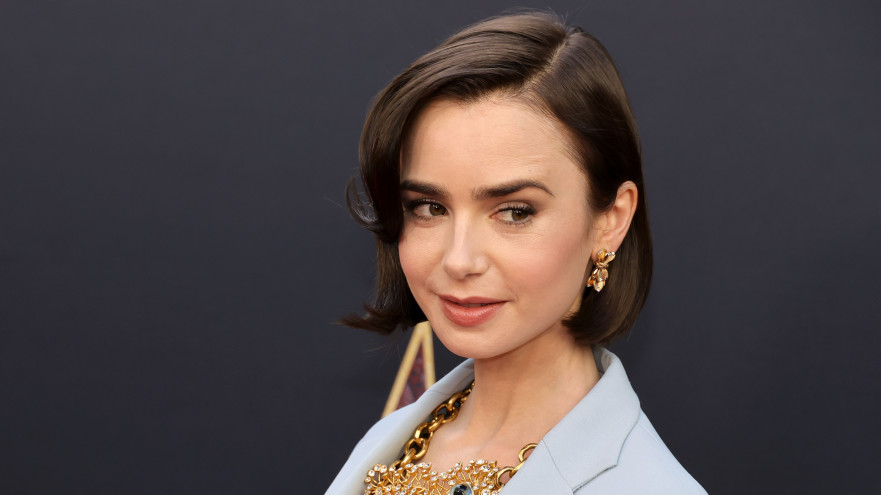 לילי קולינס (צילום:  Kevin Winter/Getty images)