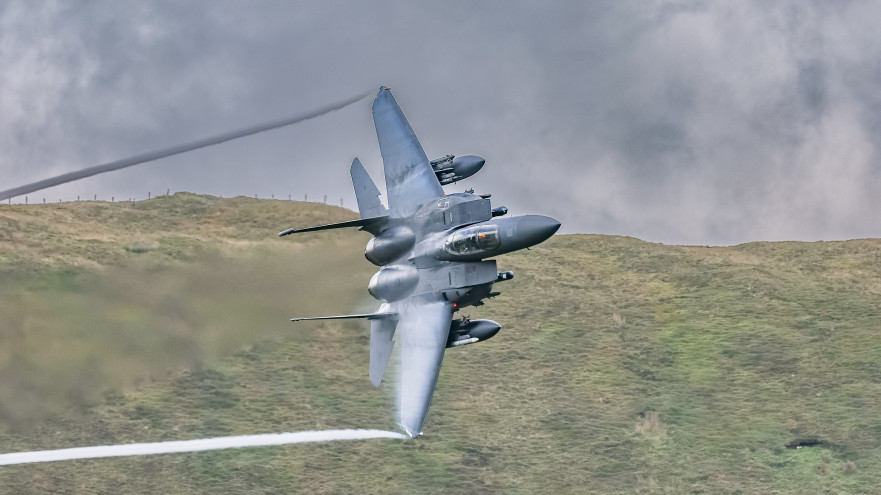 מטוס F-15, ש-50 ממנו אושרו לישראל בחודש שעבר (צילום: רויטרס)