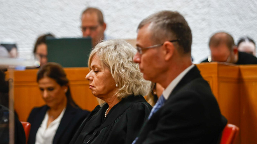 יריב לוין, גלי בהרב מיארה (צילום: אורן בן חקון)