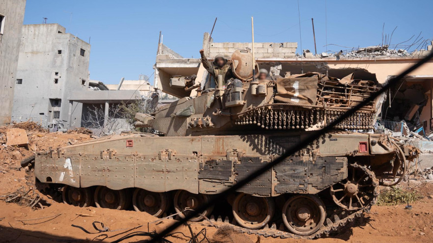 התמרון הקרקעי בלבנון (צילום: דובר צה"ל)