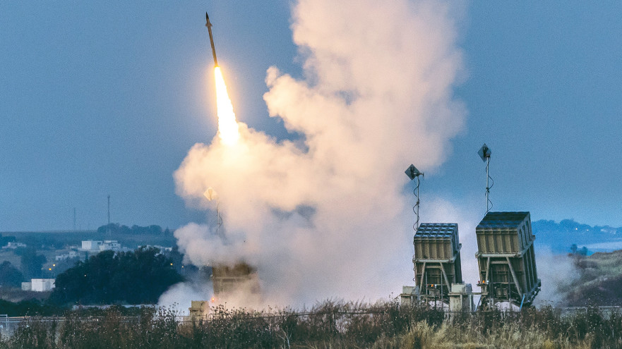 מערכת כיפת ברזל (צילום: יונתן זינדל פלאש 90)