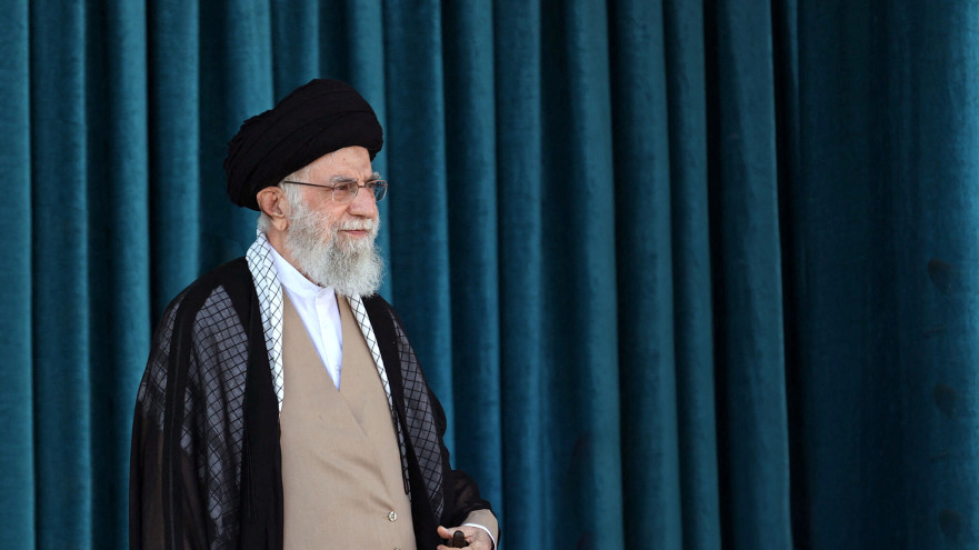  עלי חמינאי  (צילום: Office of the Iranian Supreme Leader/WANA (West Asia News Agency)/Handout via REUTERS)