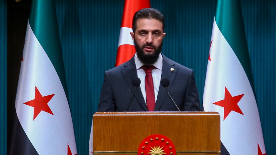 נשיא סוריה אחמד א-שרע (צילום: רויטרס)