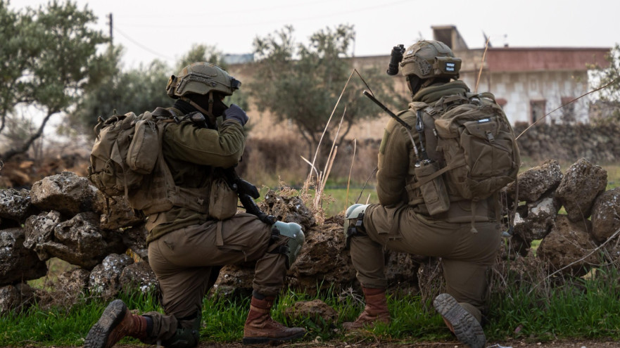 פעילות לוחמי צה"ל בדרום סוריה (צילום: דובר צה"ל)