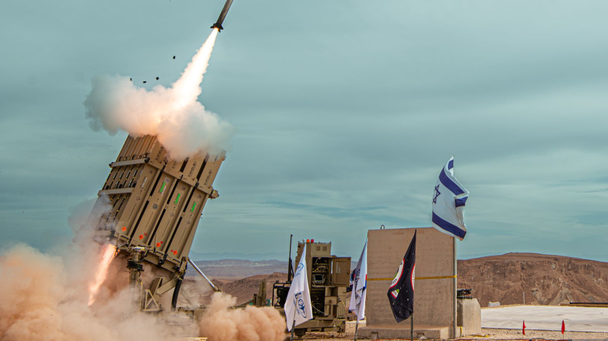 כיפת ברזל (צילום: אגף דוברות וקשרי ציבור במשרד הביטחון)