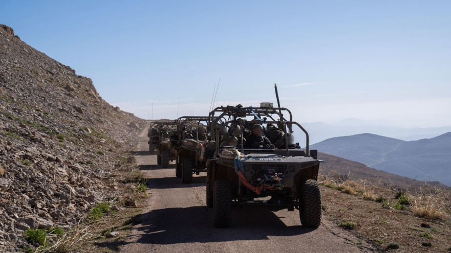 כוחות צה"ל בסוריה (צילום: דובר צה"ל)