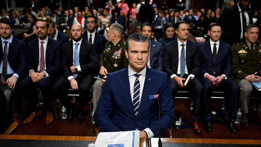 מזכיר ההגנה האמריקאי פיט הגסת' (צילום: רויטרס)