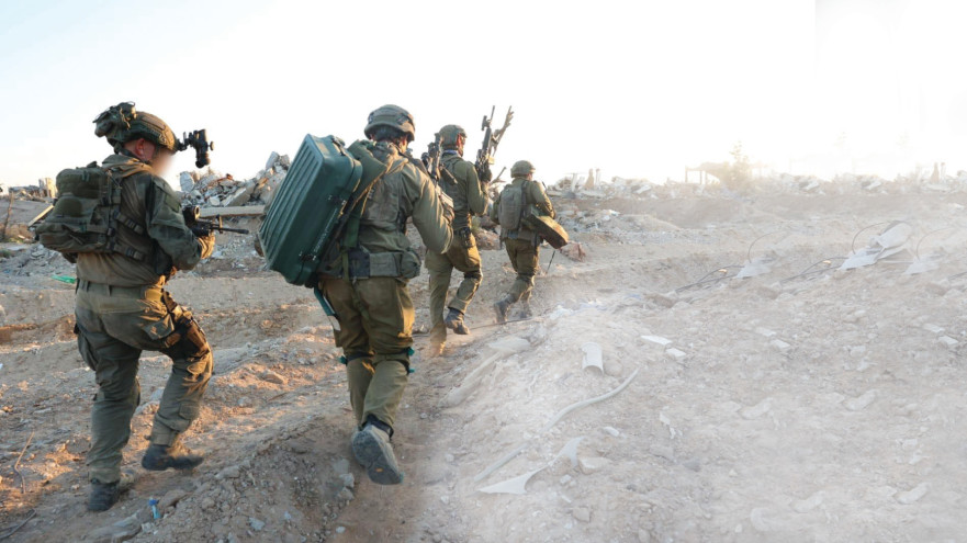 לוחמי צה"ל (צילום: דובר צה"ל)