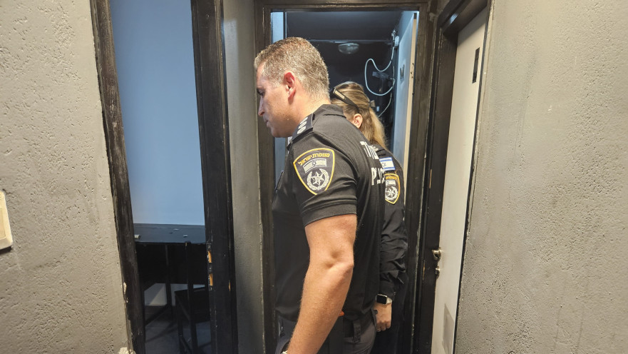 הזירה בה נמצא הקורבן