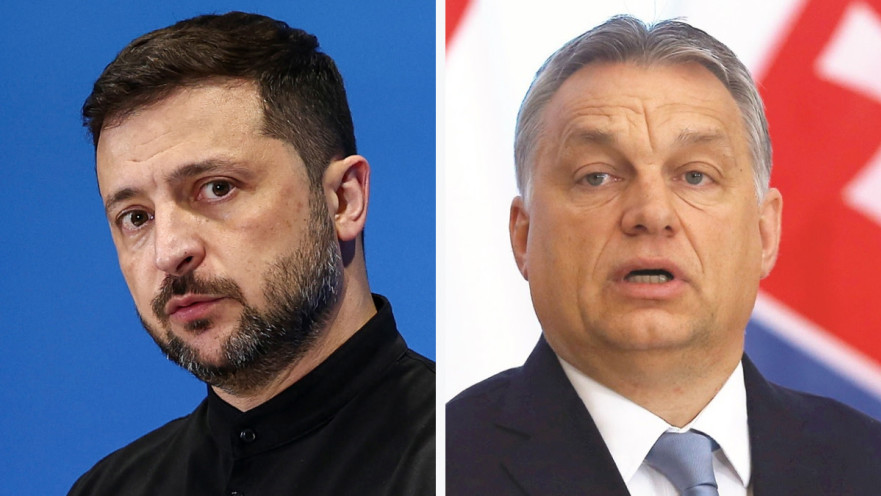 ויקטור אורבן, וולודימיר זלנסקי