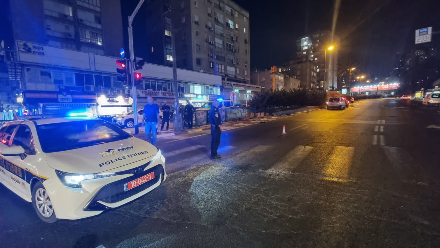 זירת התאונה הקטלנית ברמת גן