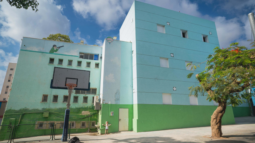 מגדל הממקים בבית הספר גורדן 