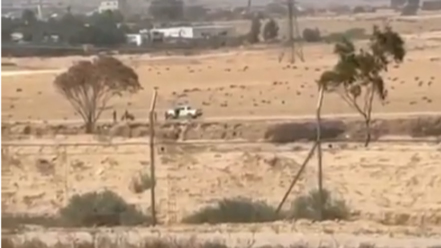 מתוך סרטון הירי סמוך לנבטים
