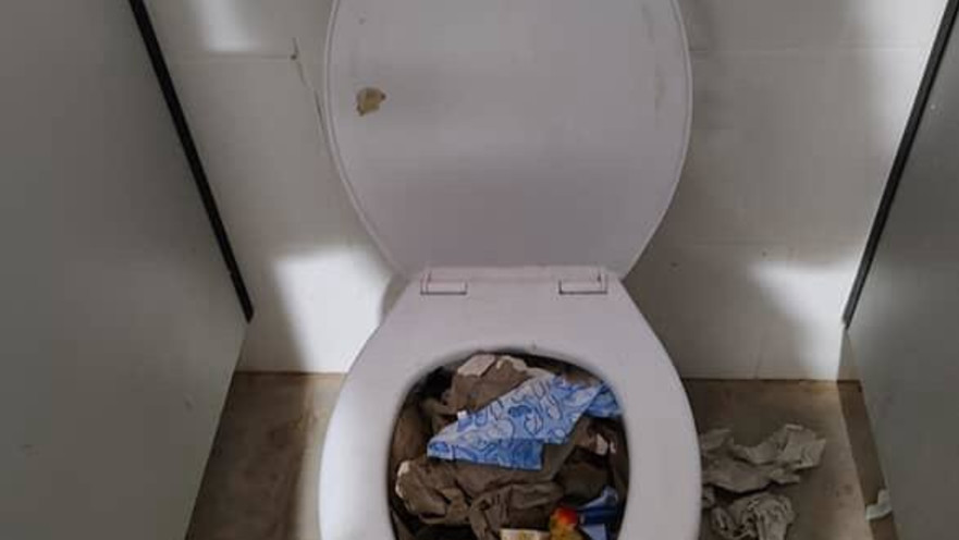 ליקויי תברואה בבסיס סיירים