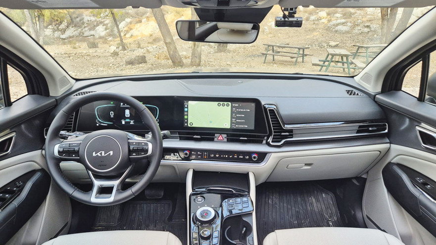 קיה ספורטאז', סביבת נהג