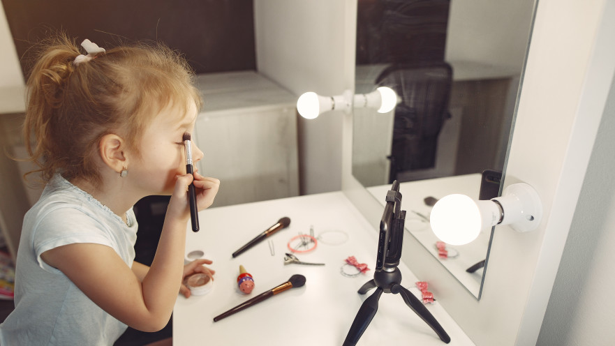 ילדה קטנה. אילוסטרציה