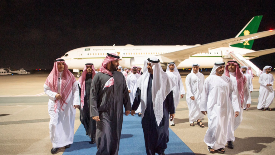 מוחמד בן סלמאן ומוחמד בן זיאד