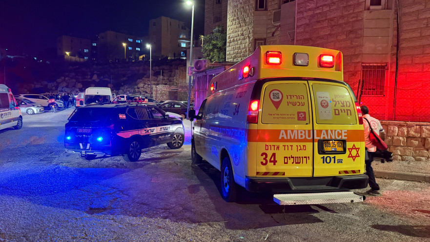 ניידת מד"א, ניידת משטרה, ירושלים