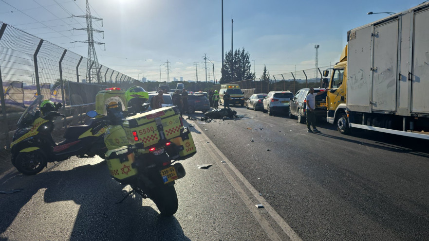 תמונה מזירת התאונה