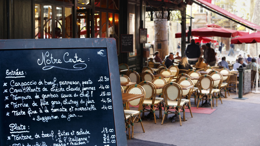 מסעדה בלונדון. אילוסטרציה