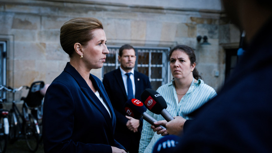 ראש ממשלת דנמרק מדה פרדריקסן 