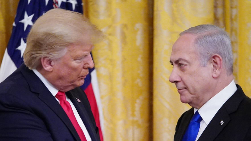 בנימין נתניהו, דונלד טראמפ