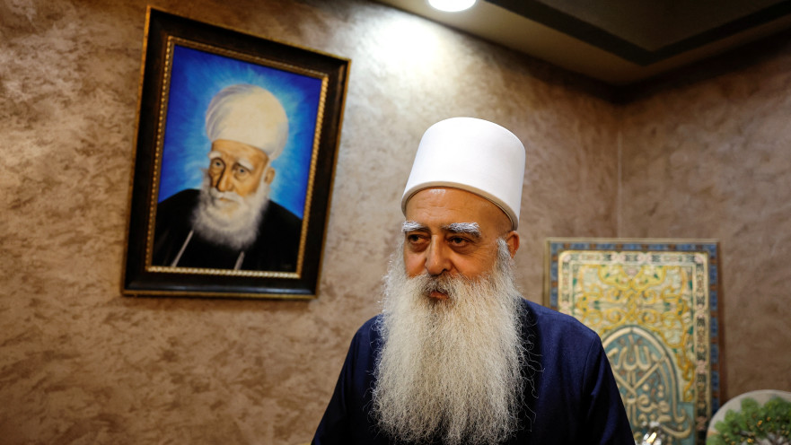  השייח' מוואפק טריף, המנהיג הרוחני של העדה הדרוזית בישראל